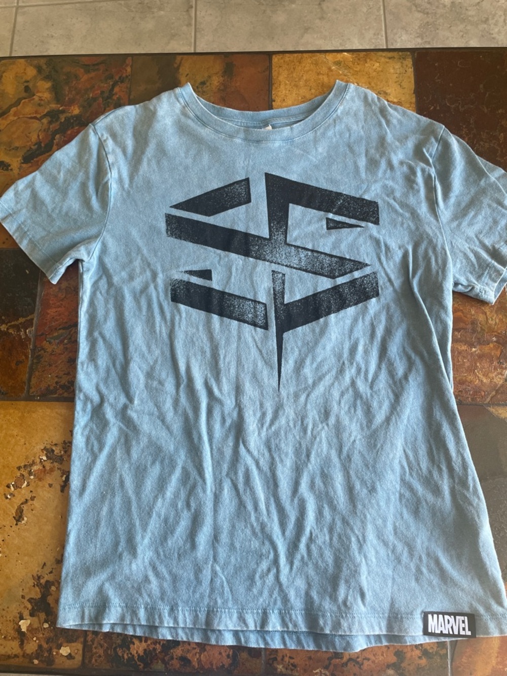 Marvel Light Blue Short Sleeve Tee (386)